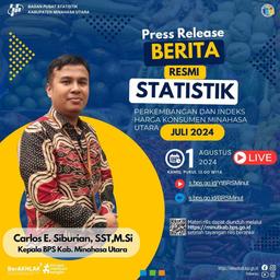 Undangan Press Release Berita Resmi Statistik Juli 2024