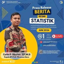 Undangan Press Release Berita Resmi Statistik Juni 2024