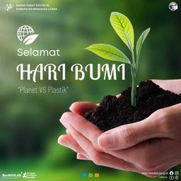 BPS Kabupaten Minahasa Utara mengucapkan "Selamat Hari Bumi 2024"