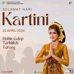 BPS Kabupaten Minahasa Utara mengucapkan "Selamat Hari Kartini 2024"