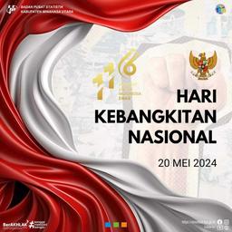 BPS Kabupaten Minahasa Utara mengucapkan "Selamat Hari Kebangkitan Nasional" 2024